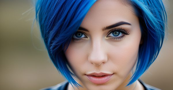 Cheveux bleus : secrets et conseils pour une couleur éclatante