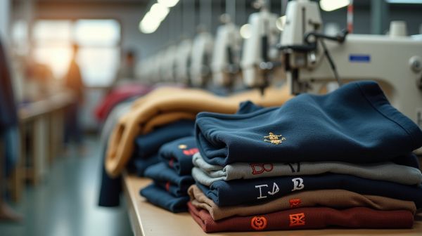 Trouver un fournisseur de vêtements brodés avec logo en grande quantité : comment faire le bon choix ?